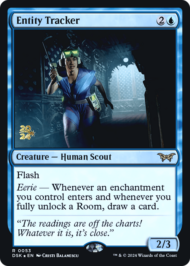 Entity Tracker (PRE-053) - Duskmourn: House of Horror Promos Foil - Poke-Collect