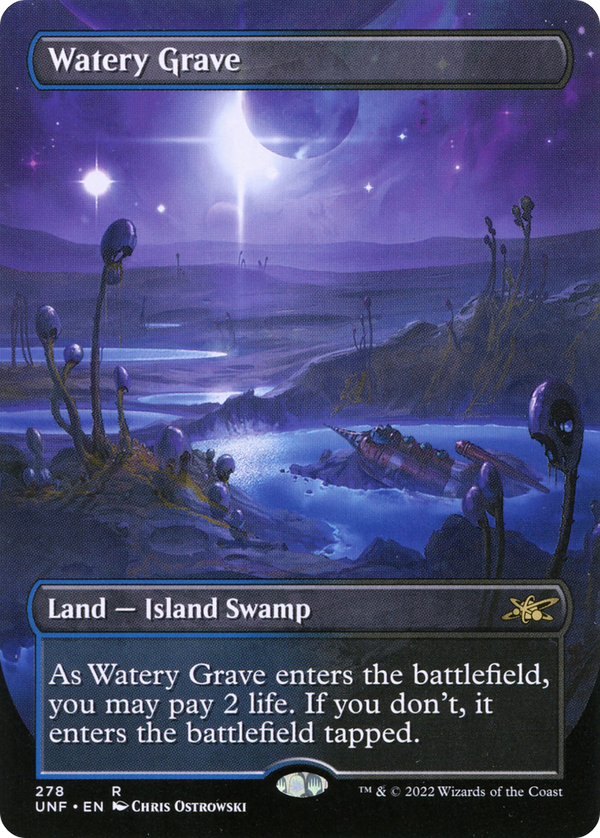 Watery Grave (UNF-278) - Unfinity (Borderless) - Poke-Collect