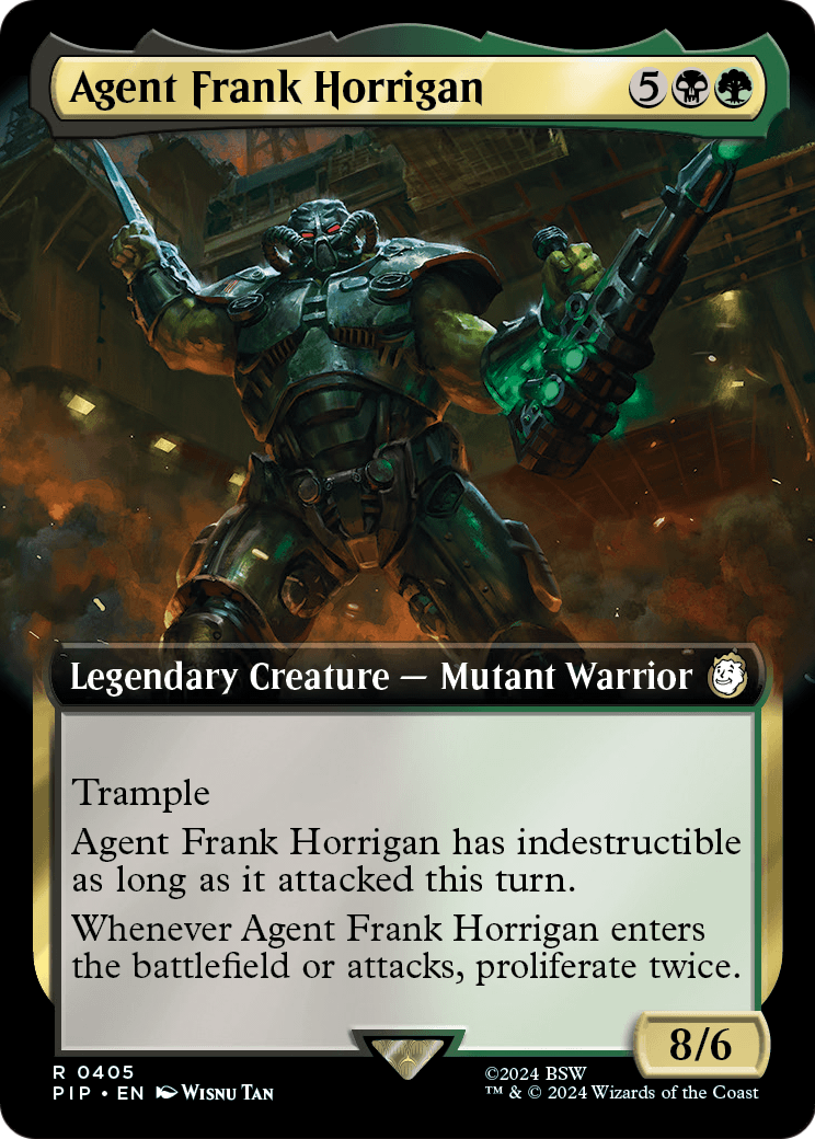 Agent Frank Horrigan (PIP-405) - Fallout: (Extended Art) Foil