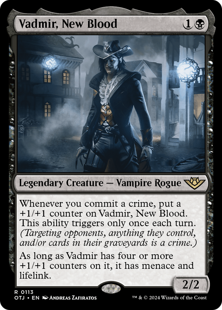 Vadmir, New Blood (OTJ-113) - Outlaws of Thunder Junction - Poke-Collect