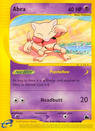 Abra 46/144 - Skyridge - Poke-Collect