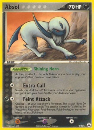 Absol 15/92 - Legend Maker - Poke-Collect