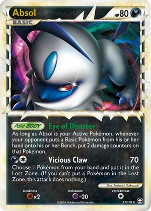 Absol 91/102 - HSTriumphant Holofoil - Poke-Collect