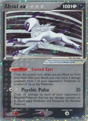 Absol ex 92/108 - Power Keepers Holofoil - Poke-Collect