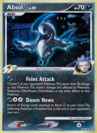 Absol G 1/147 - Supreme Victors Reverse Holofoil - Poke-Collect