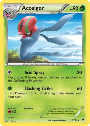 Accelgor 12/101 - Noble Victories Reverse Holofoil - Poke-Collect