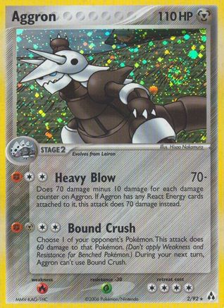 Aggron 2/92 - Legend Maker Reverse Holofoil - Poke-Collect