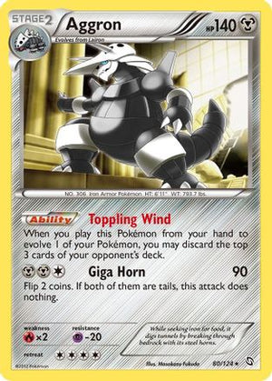 Aggron 80/124 - Dragons Exalted Holofoil - Poke-Collect