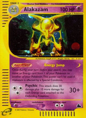 Alakazam H1/144 - Skyridge Holofoil - Poke-Collect