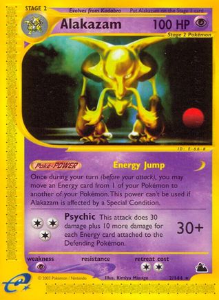 Alakazam (2) 2/144 - Skyridge - Poke-Collect