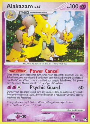 Alakazam 2/123 - Mysterious Treasures Reverse Holofoil - Poke-Collect
