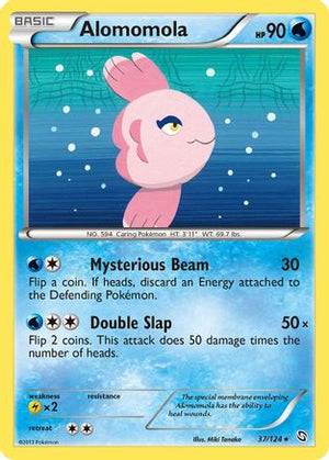 Alomomola 37/124 - Dragons Exalted Reverse Holofoil - Poke-Collect