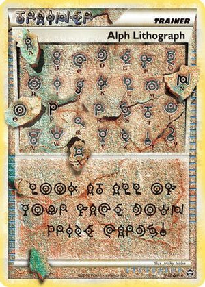 Alph Lithograph FOUR/102 - HSTriumphant Holofoil - Poke-Collect