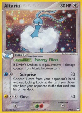 Altaria 2/108 - Power Keepers Reverse Holofoil - Poke-Collect