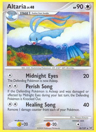 Altaria 18/127 - Platinum - Poke-Collect