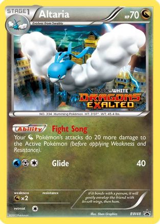 Altaria - BW48 (Prerelease) BW48/101 - Black and White Promos Holofoil - Poke-Collect