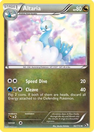 Altaria 92/113 - Legendary Treasures - Poke-Collect
