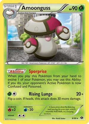 Amoonguss 9/99 - Next Destinies Reverse Holofoil - Poke-Collect