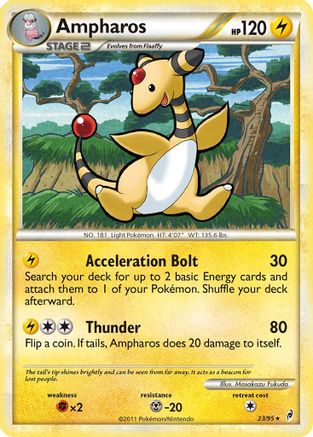 Ampharos 23/95 - Call of Legends Reverse Holofoil - Poke-Collect
