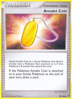 Amulet Coin 97/106 - Great Encounters - Poke-Collect