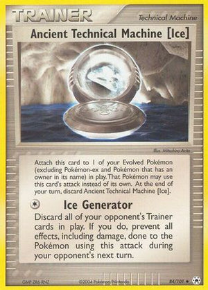 Ancient Technical Machine [Ice] 84/101 - Hidden Legends Reverse Holofoil - Poke-Collect