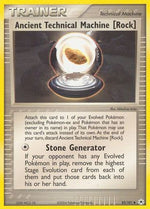 Ancient Technical Machine [Rock] 85/101 - Hidden Legends Reverse Holofoil - Poke-Collect