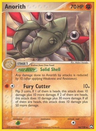 Anorith 26/108 - Power Keepers - Poke-Collect