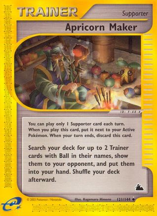 Apricorn Maker 121/144 - Skyridge - Poke-Collect
