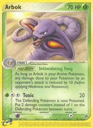 Arbok 29/100 - Sandstorm Reverse Holofoil - Poke-Collect