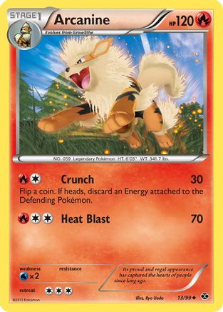 Arcanine (13) 13/99 - Next Destinies - Poke-Collect