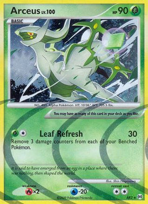 Arceus AR2/99 - Arceus Holofoil - Poke-Collect