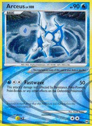 Arceus AR4/99 - Arceus Holofoil - Poke-Collect