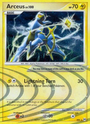 Arceus AR6/99 - Arceus Holofoil - Poke-Collect