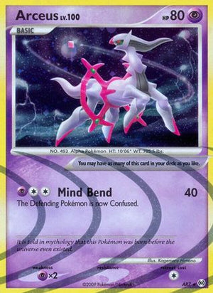 Arceus AR7/99 - Arceus Holofoil - Poke-Collect