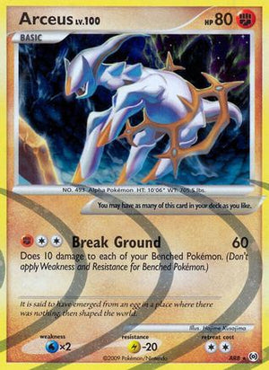 Arceus AR8/99 - Arceus Holofoil - Poke-Collect