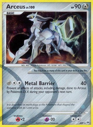 Arceus AR9/99 - Arceus Holofoil - Poke-Collect