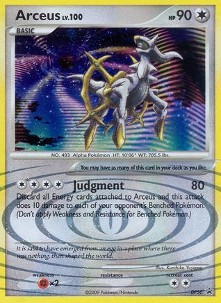 Arceus DP50/56 - DP Black Star Promos Holofoil - Poke-Collect
