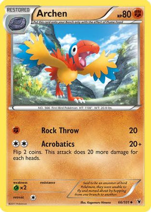 Archen 66/101 - Noble Victories - Poke-Collect
