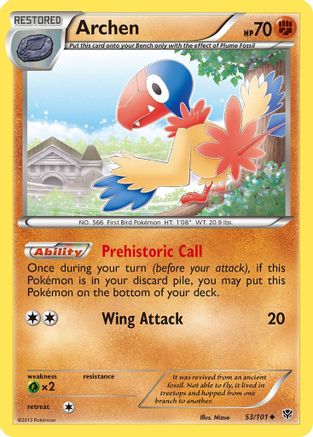 Archen 53/101 - Plasma Blast - Poke-Collect