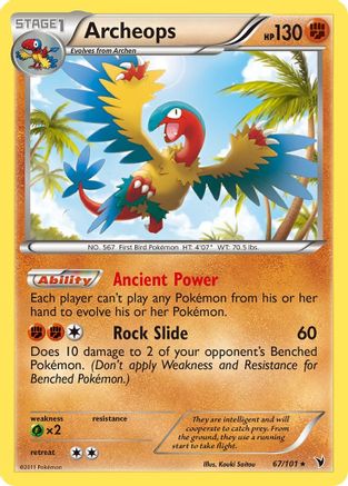 Archeops 67/101 - Noble Victories - Poke-Collect