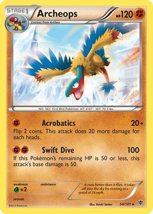 Archeops 54/101 - Plasma Blast Reverse Holofoil - Poke-Collect