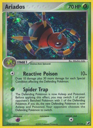 Ariados 2/115 - Unseen Forces Reverse Holofoil - Poke-Collect