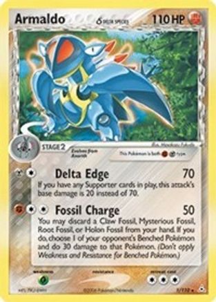 Armaldo (Delta Species) 1/110 - Holon Phantoms Holofoil - Poke-Collect