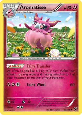 Aromatisse 93/146 - XY Base Set Reverse Holofoil - Poke-Collect