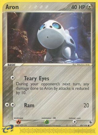Aron - 49/109 49/109 - Ruby and Sapphire - Poke-Collect