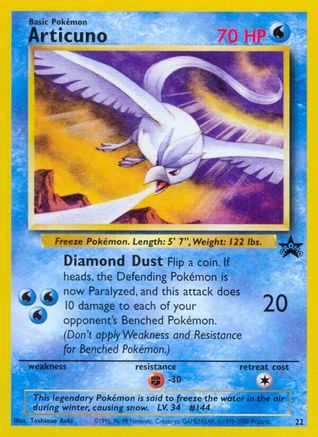 Articuno (22) 22/53 - WoTC Promo - Poke-Collect