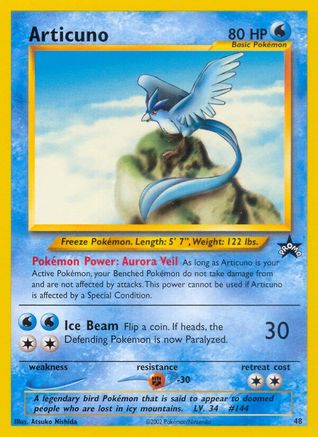 Articuno 48/53 - Wizards Black Star Promos - Poke-Collect