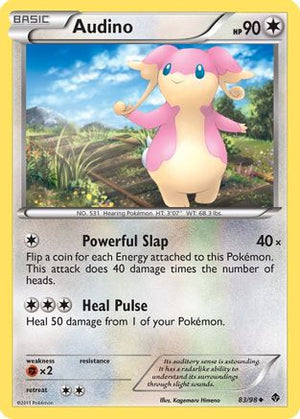 Audino 83/98 - Emerging Powers Reverse Holofoil - Poke-Collect