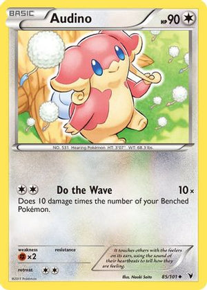 Audino 85/101 - Noble Victories Reverse Holofoil - Poke-Collect