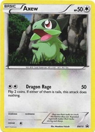 Axew - BW10 BW10/101 - Black and White Promos Holofoil - Poke-Collect